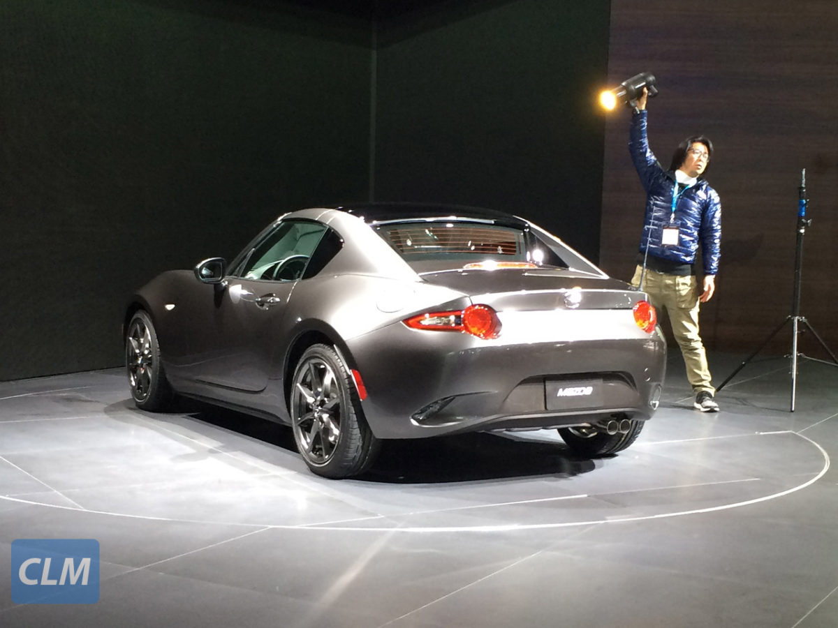 MX-5 RF Hardtop ND Miata at the 2016 New York Auto Show