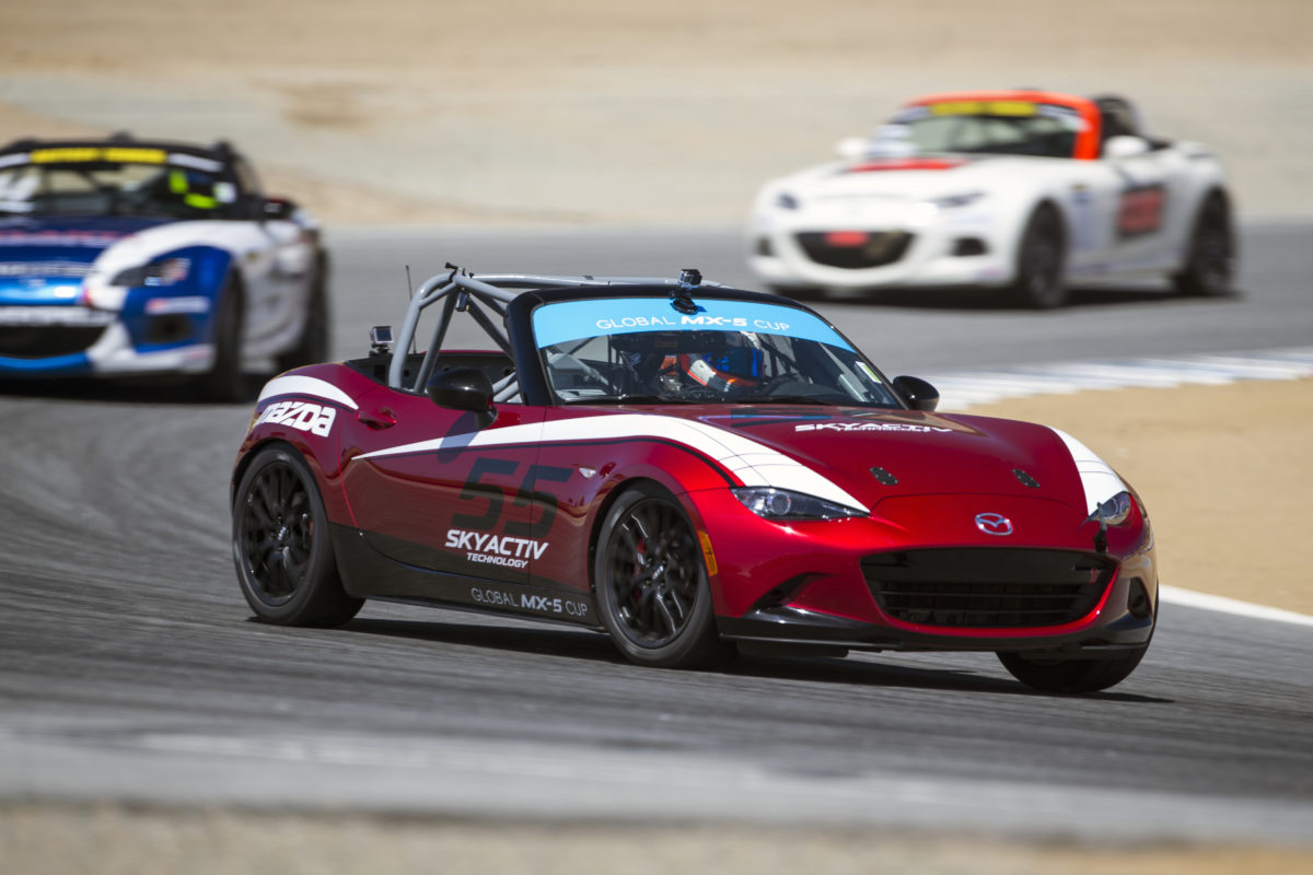Mazda takes us for a ride in the MX-5 Global Cup Car